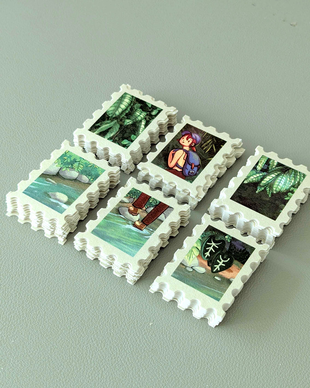 Stamp Sticker Pack - Forest Walk