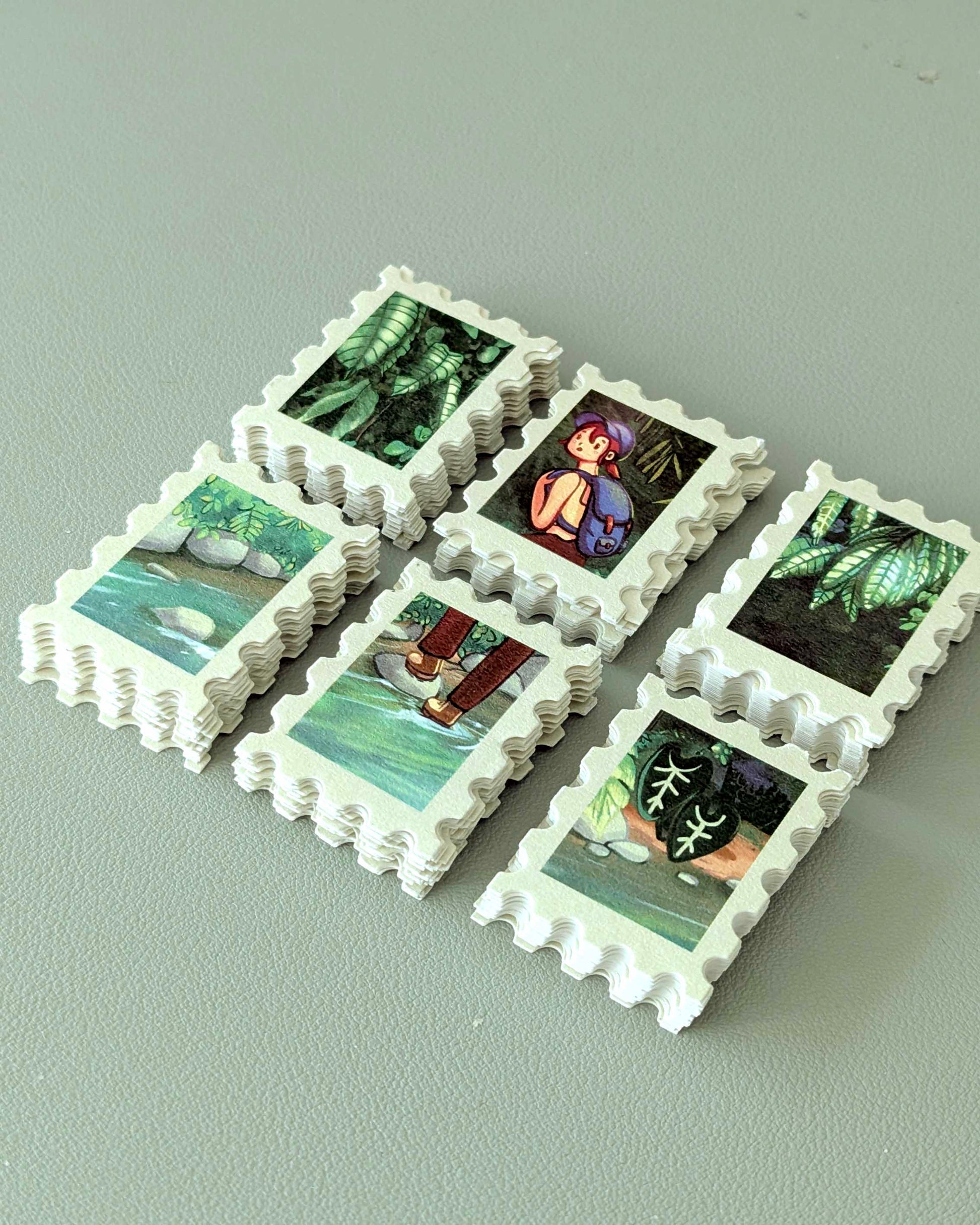 Stamp Sticker Pack - Forest Walk