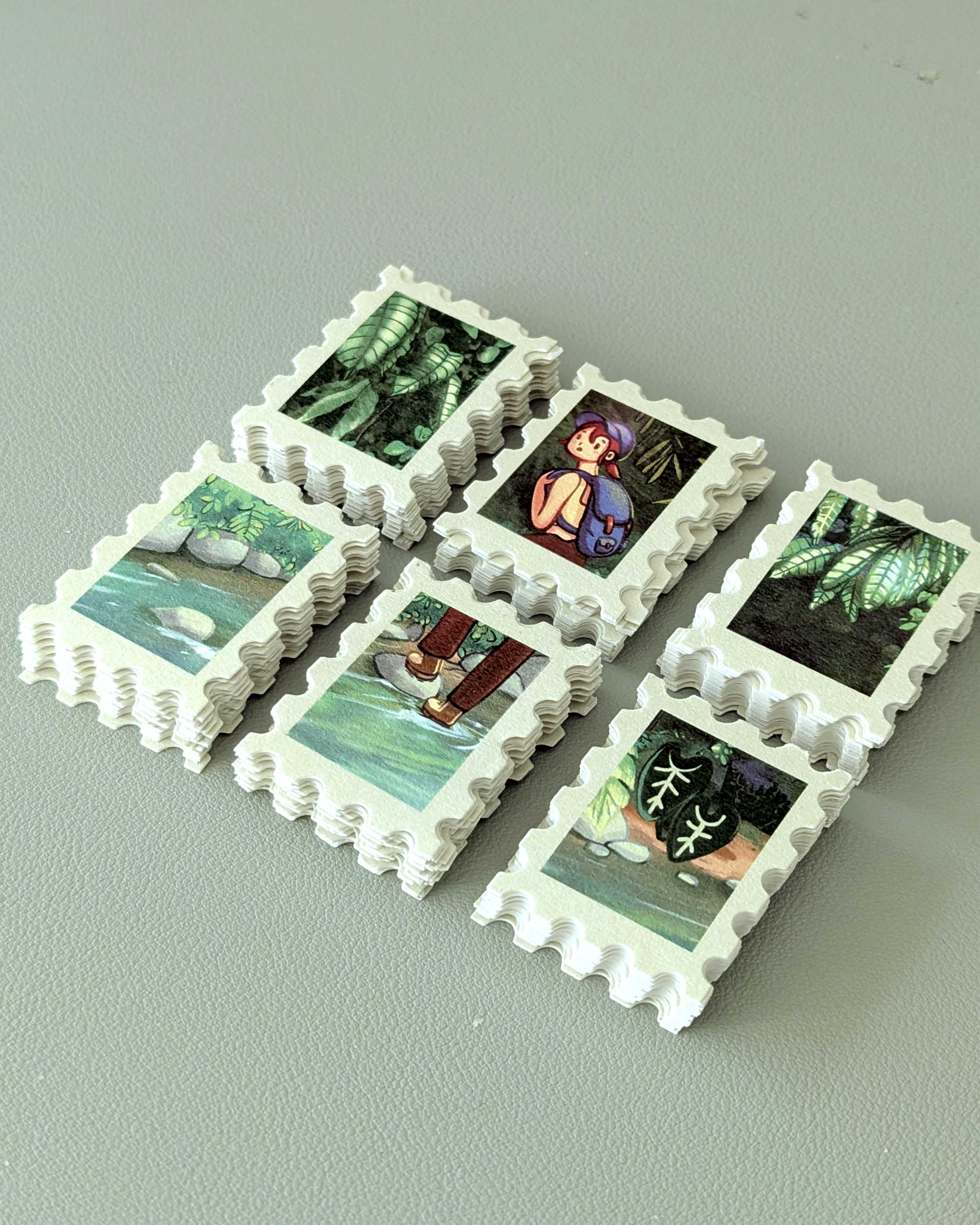 Stamp Sticker Pack - Forest Walk