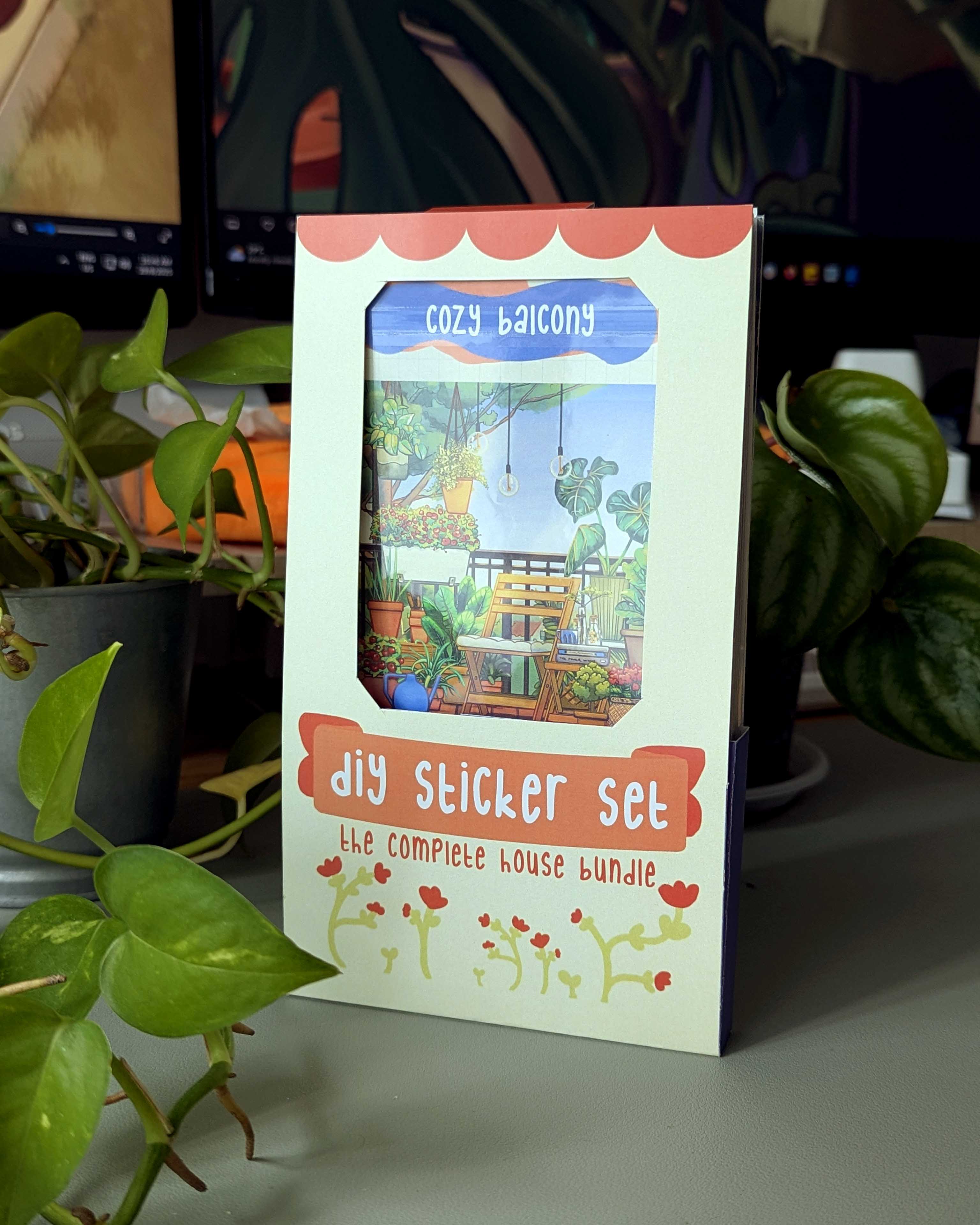 Set Complete Sticker The Complete House Bundle - DIY Sticker Set – Curious Pots