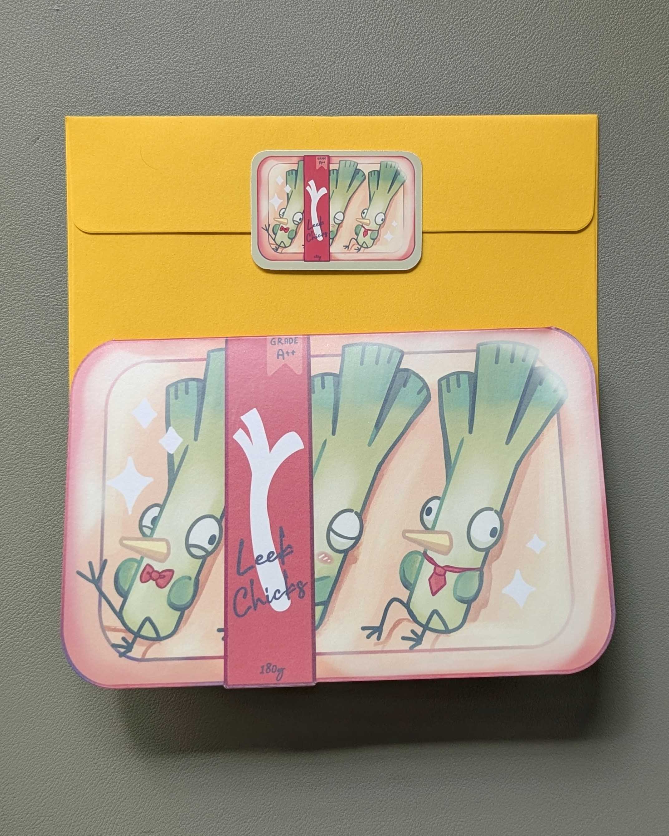 Interactive Greeting Card - As Smart As A Leek