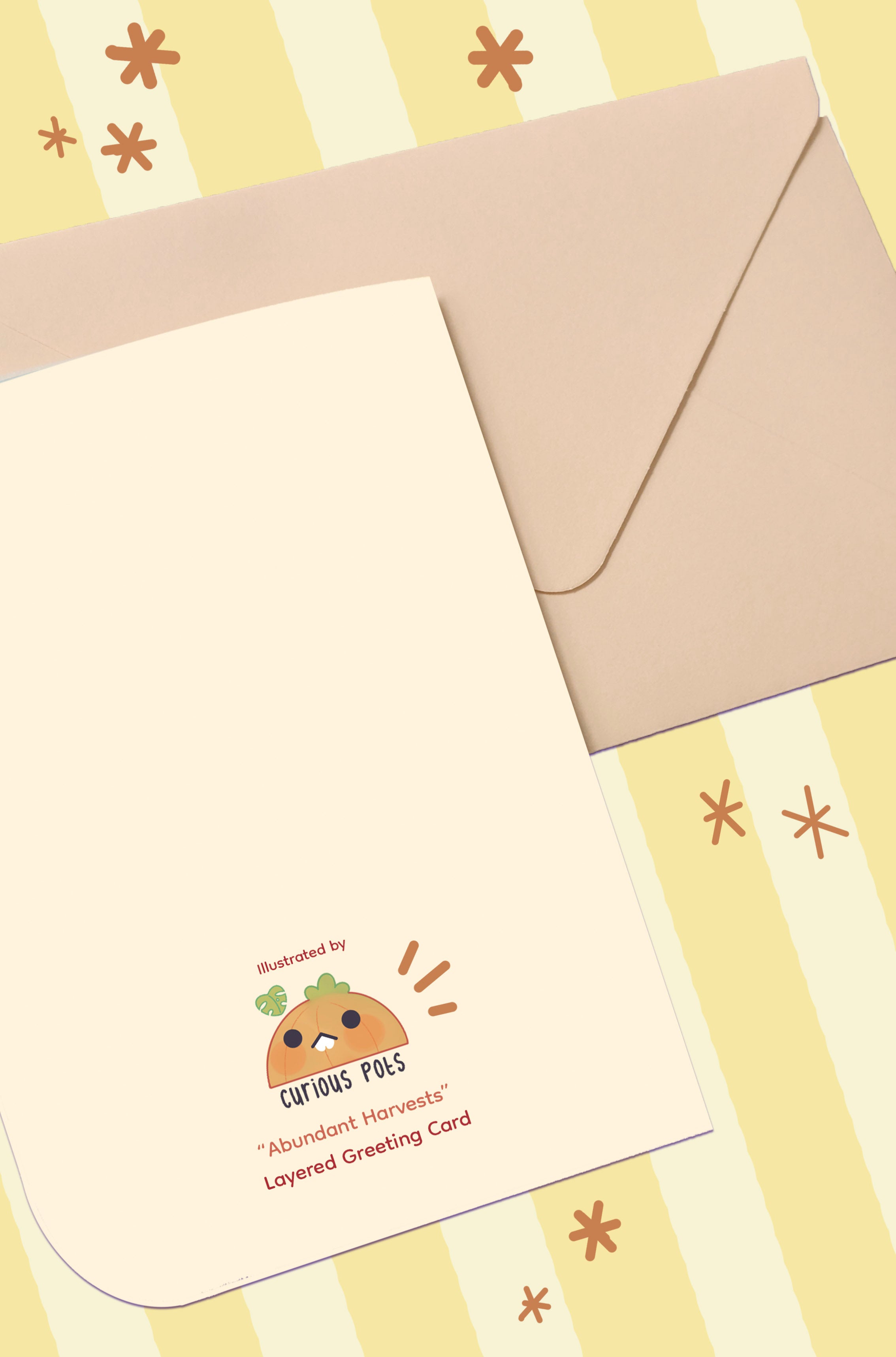 Interactive Greeting Card - Abundant Harvest