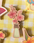 Vinyl Sticker Flake - Sakura Blooms