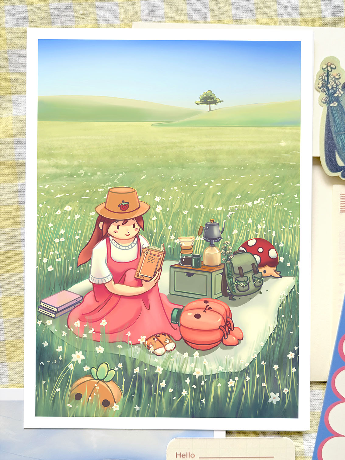 Layla's Nature Print Club - March 2026