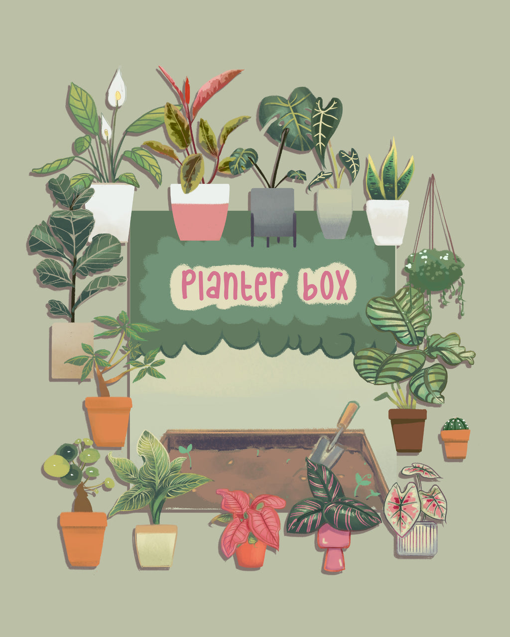 Sticker Pack - Planter Box