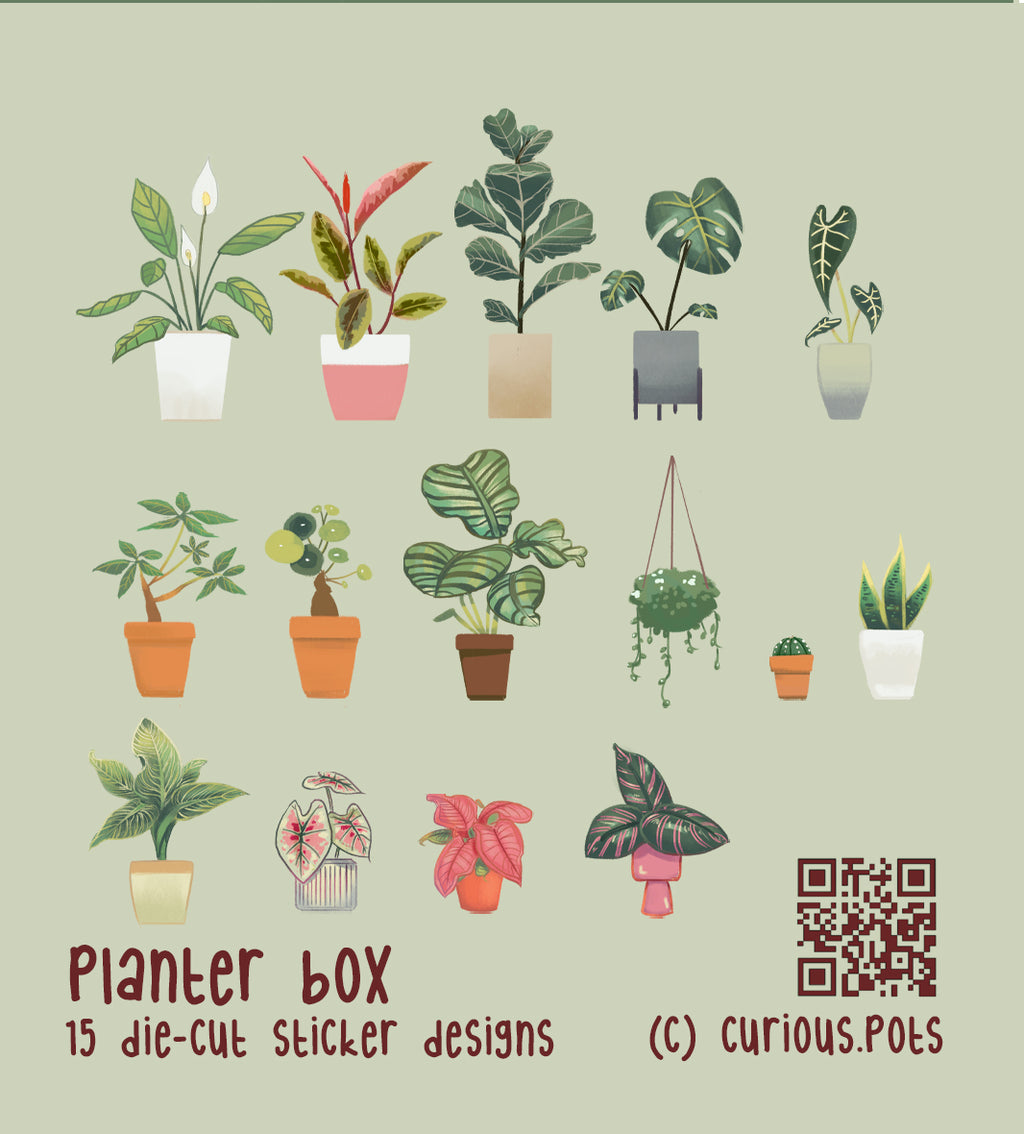 Sticker Pack - Planter Box