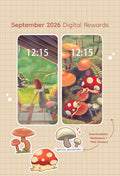 Layla's Botanical Bits - Monthly Digital Stickers and Wallpapers