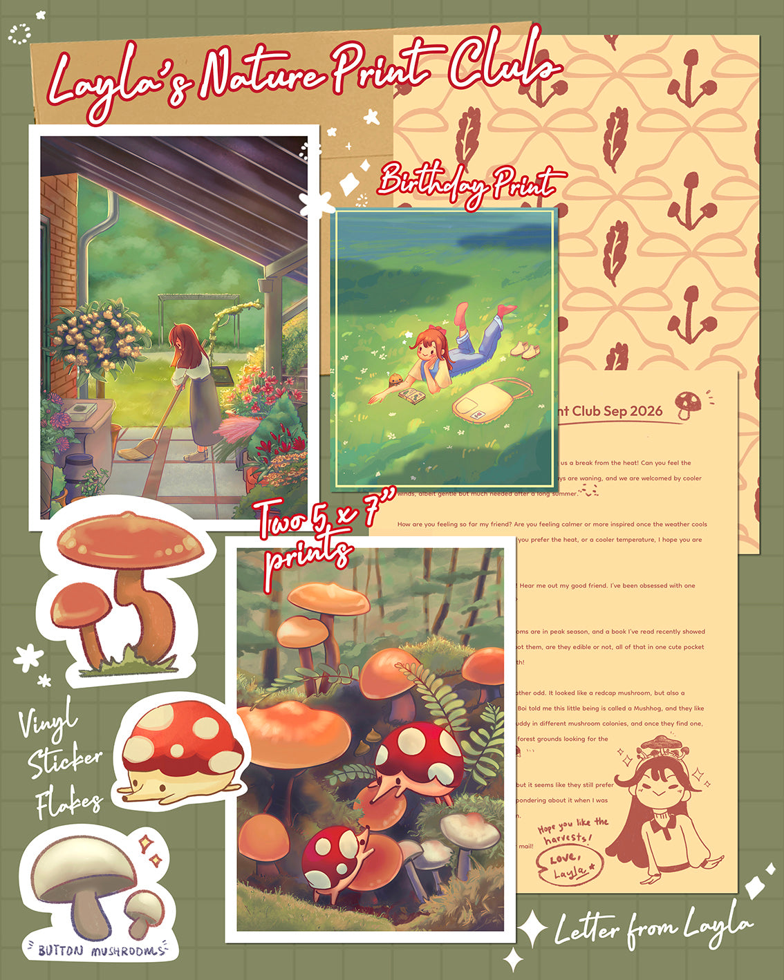 Layla's Nature Print Club