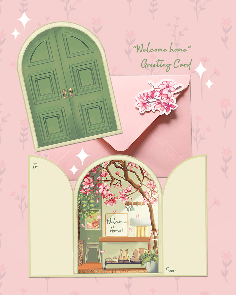 Interactive Greeting Card - Welcome Home