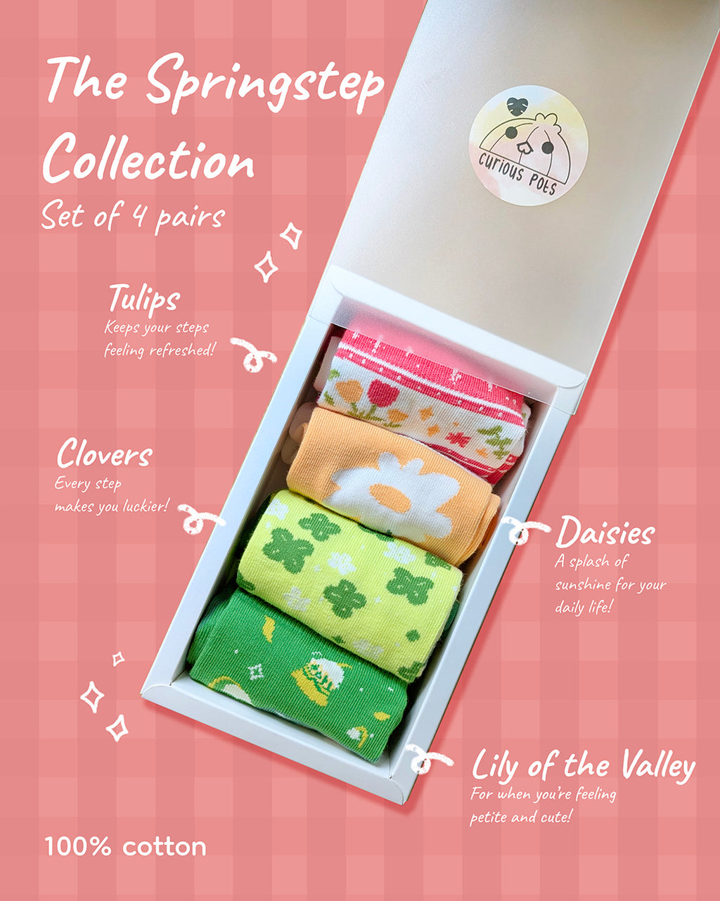 Springstep Series Cotton Socks