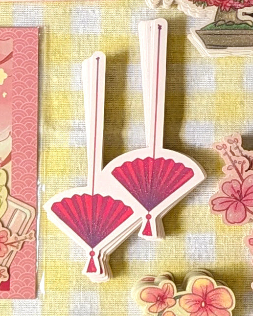 Vinyl Sticker Flake - Twin Fans